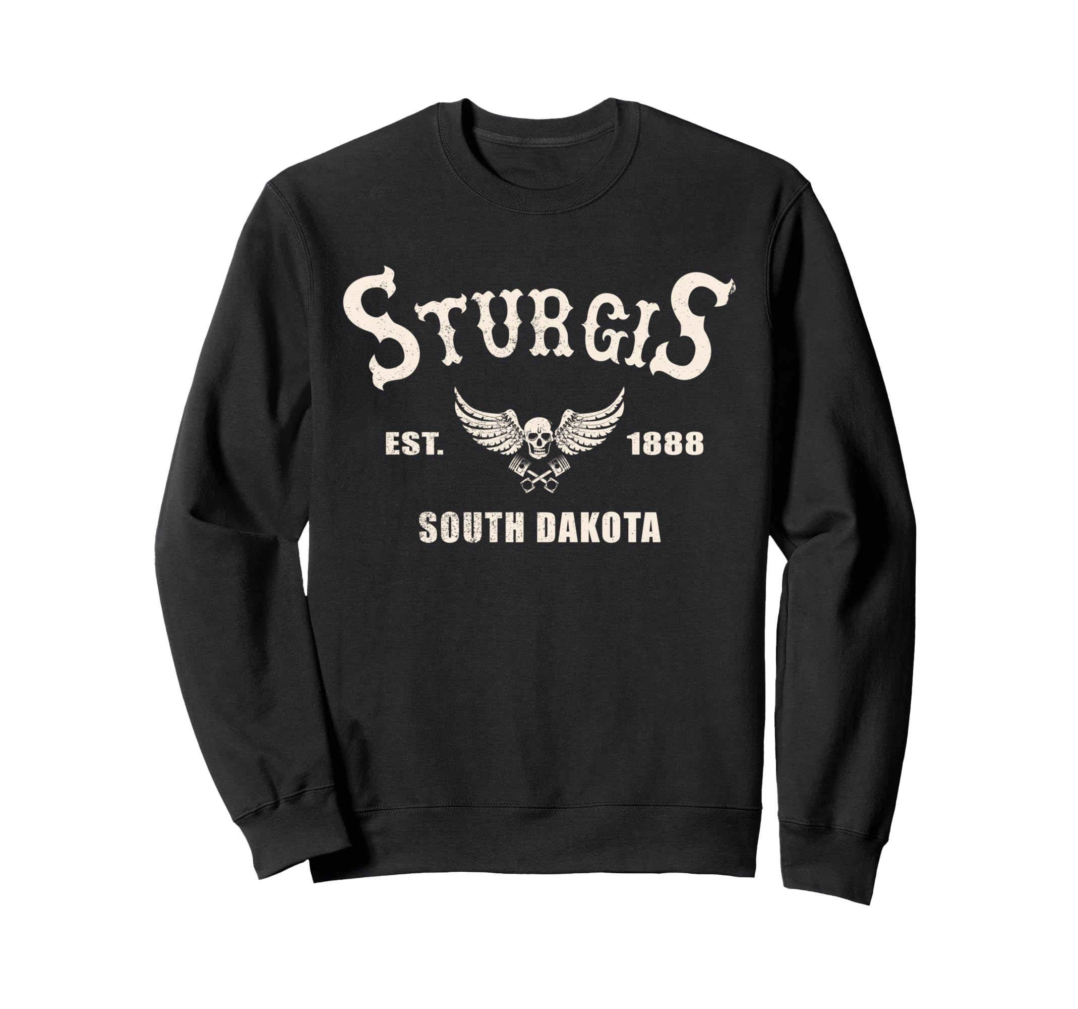 Sturgis South Dakota Motorcycle Sweatshirt - Novelty Apparel for Adults - T-Shirt, Sweatshirt, Hoodie
