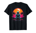 Synthwave Astronaut Cyberpunk 80S T-Shirt - Aesthetic Graphic for Adults - T-Shirt, Sweatshirt, Hoodie