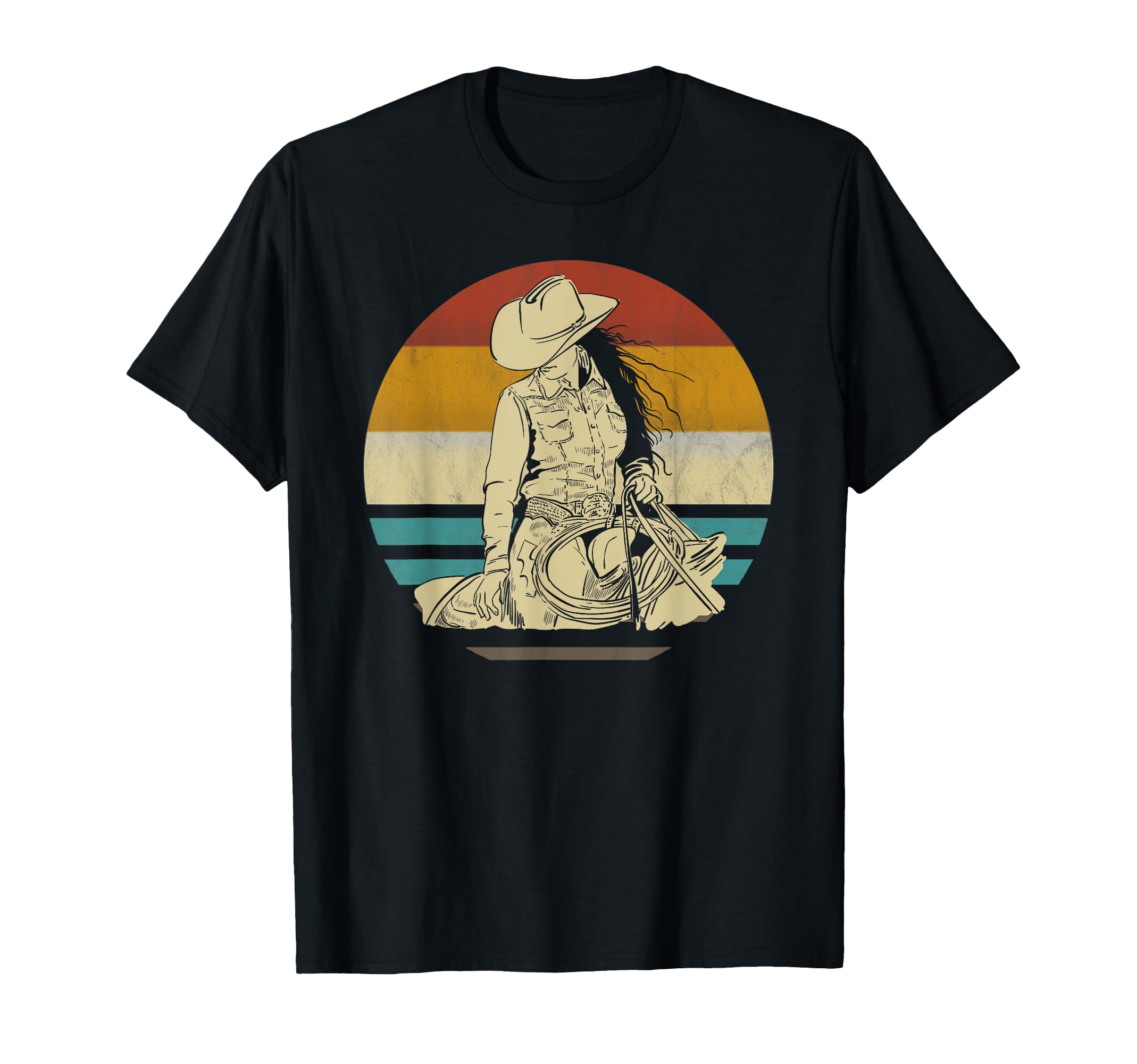 Western Riding Western Rider Riding T-Shirt - Fun Novelty Design Unisex - T-Shirt, Sweatshirt, Hoodie