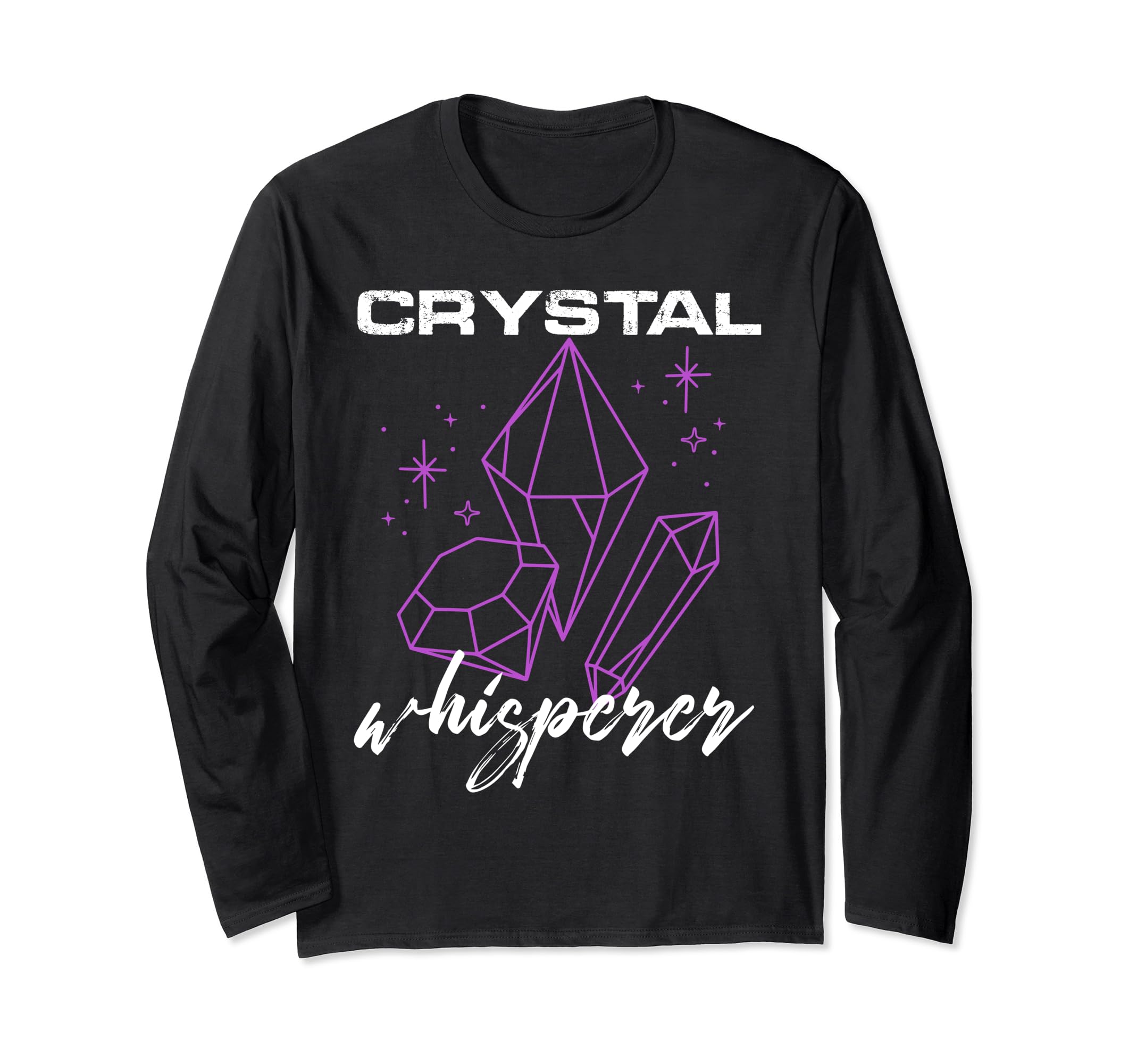 Crystal Whisperer Chakra Energy Healing T-Shirt - Trendy Graphic Men Women - T-Shirt, Sweatshirt, Hoodie