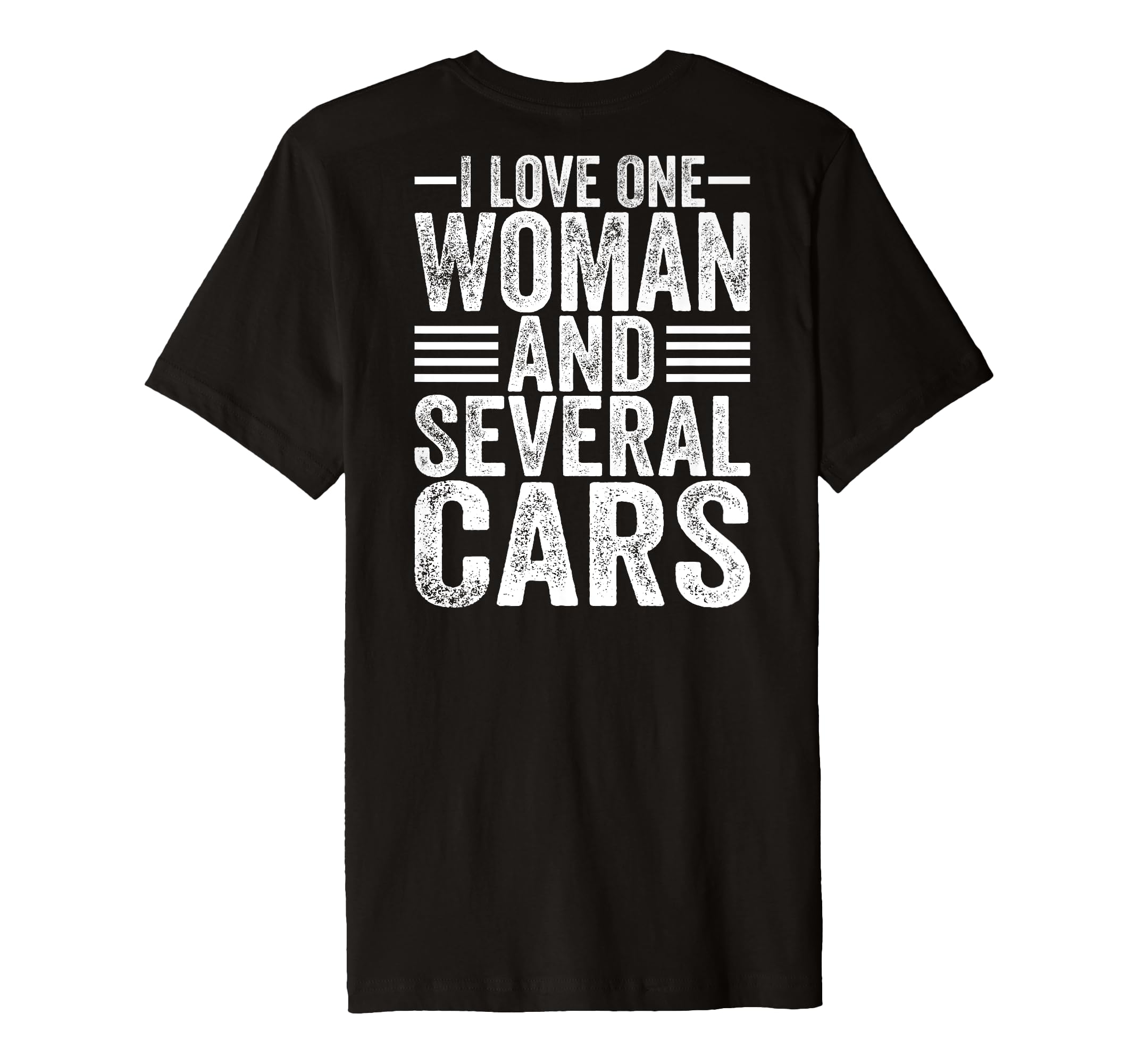 I Love One And Several Cars Mechanic T-Shirt - Novelty Apparel Men Women - T-Shirt, Sweatshirt, Hoodie