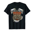1963 Panhead Motorcycle Distressed T-Shirt - Trendy Graphic Men Women - T-Shirt, Sweatshirt, Hoodie