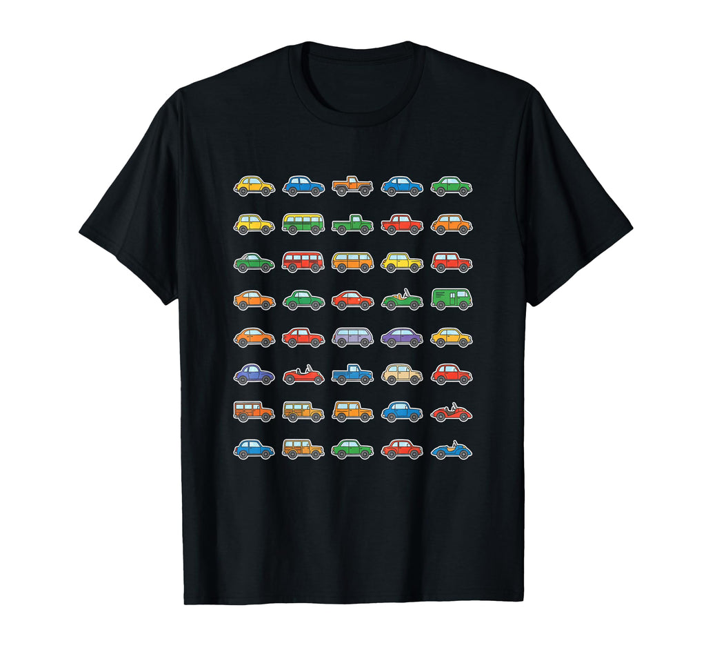 Car Pattern Car Art Car Lovers T-Shirt - Casual Everyday Wear Unisex - T-Shirt, Sweatshirt, Hoodie