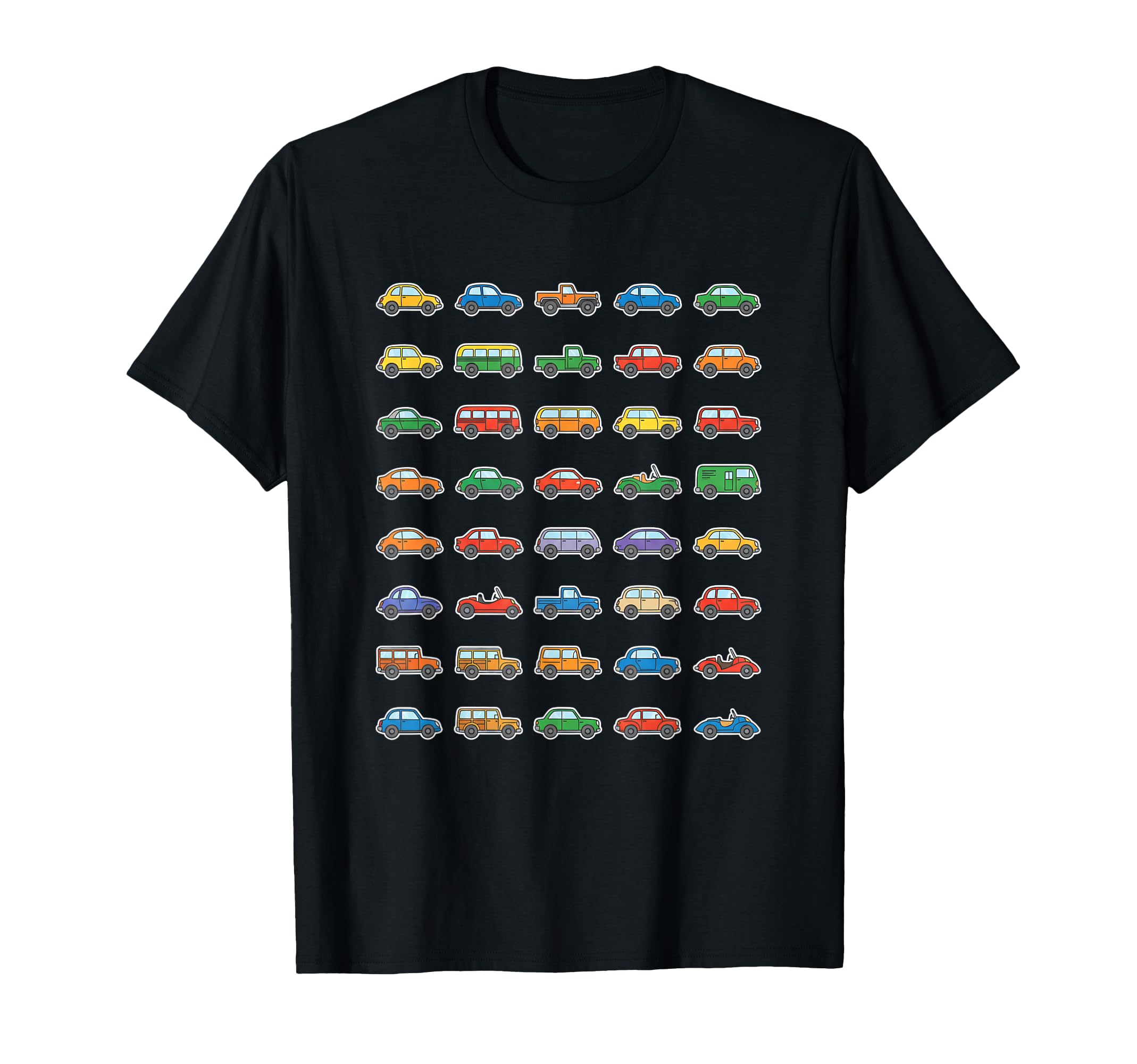 Car Pattern Car Art Car Lovers T-Shirt - Casual Everyday Wear Unisex - T-Shirt, Sweatshirt, Hoodie