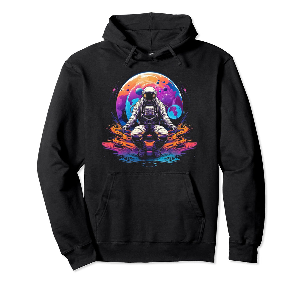Synthwave Astronaut Cyberpunk 80S Sci Fi 11 Hoodie - Trendy Graphic Unisex - T-Shirt, Sweatshirt, Hoodie