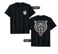 Snarling Wolf Tattoo American T-Shirt - Fun Novelty Design Men Women - T-Shirt, Sweatshirt, Hoodie