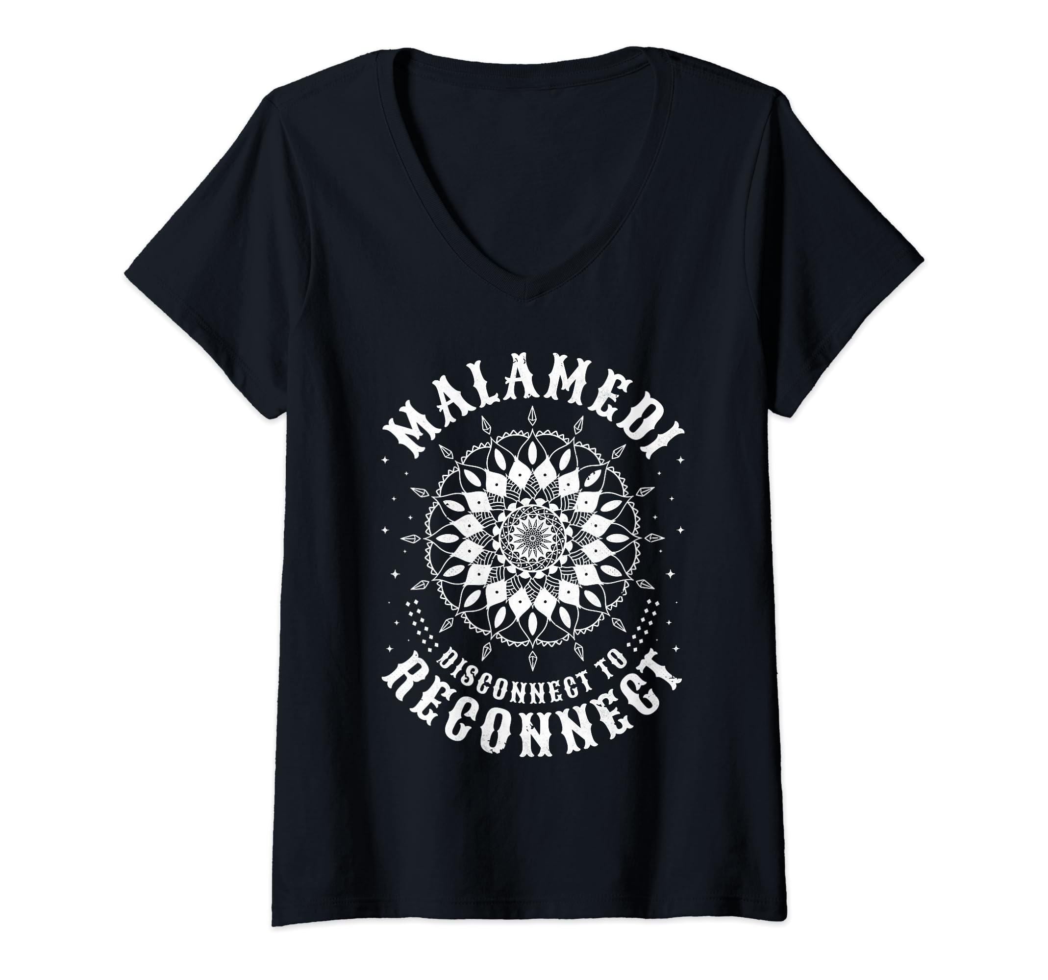 Womens Malamedi Disconnect To T-Shirt - Casual Everyday Wear Men Women - T-Shirt, Sweatshirt, Hoodie
