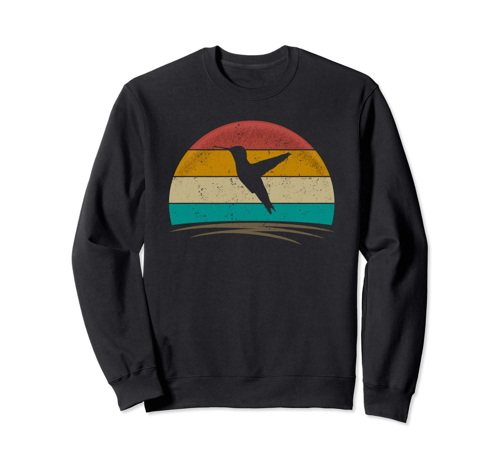 Hummingbird 70S Distressed Sweatshirt - Casual Everyday Wear for Adults - T-Shirt, Sweatshirt, Hoodie