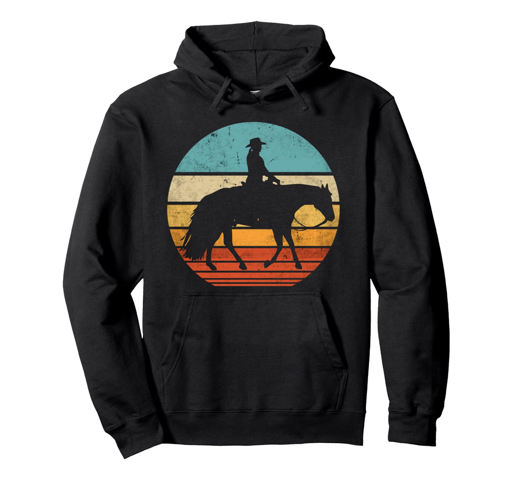 Western Riding Western Rider Riding Hoodie - Unique Graphic for Adults - T-Shirt, Sweatshirt, Hoodie