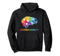 Embrace Neurodiversity Adhd Autism Hoodie - Novelty Apparel Men Women - T-Shirt, Sweatshirt, Hoodie
