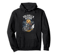 Valhalla Bound Motorcycle Biker Hoodie - Novelty Apparel Unisex - T-Shirt, Sweatshirt, Hoodie