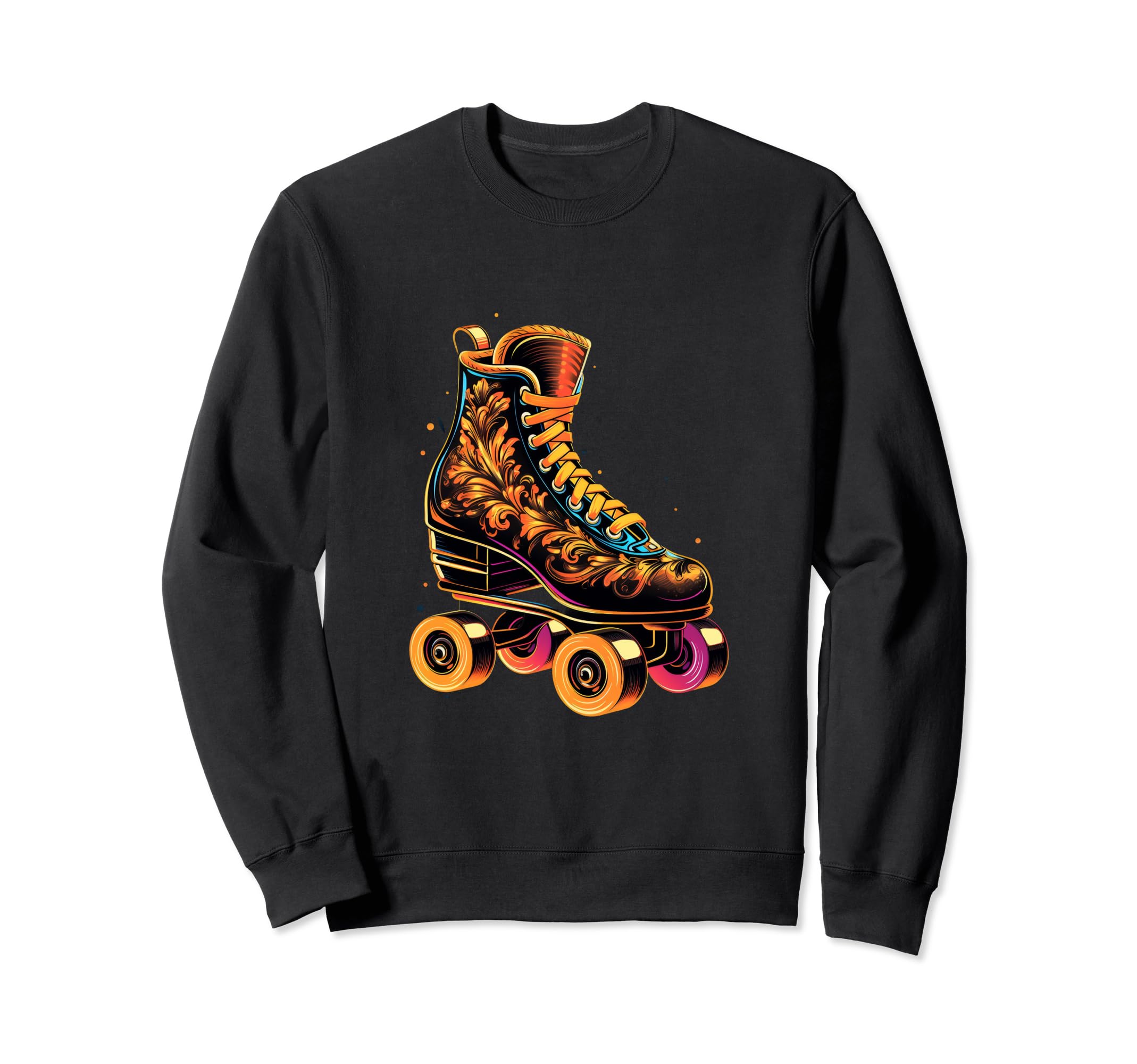 Roller Skates Roller Skating Sweatshirt - Minimalist Print for Adults - T-Shirt, Sweatshirt, Hoodie