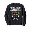 Simple Support Brain Illness Mental Sweatshirt - Unique Graphic for Adults - T-Shirt, Sweatshirt, Hoodie