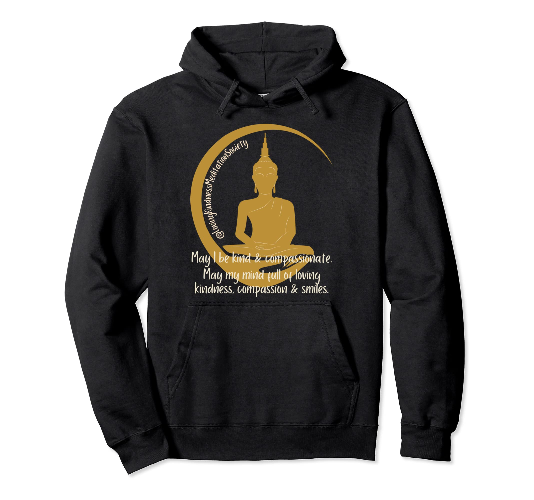 Buddha Mandala Buddhist Mindfulness Buddhism Hoodie - Graphic Print Unisex - T-Shirt, Sweatshirt, Hoodie