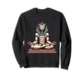Meditation Sphynx Yoga Pose Sweatshirt - Fun Novelty Design Unisex - T-Shirt, Sweatshirt, Hoodie
