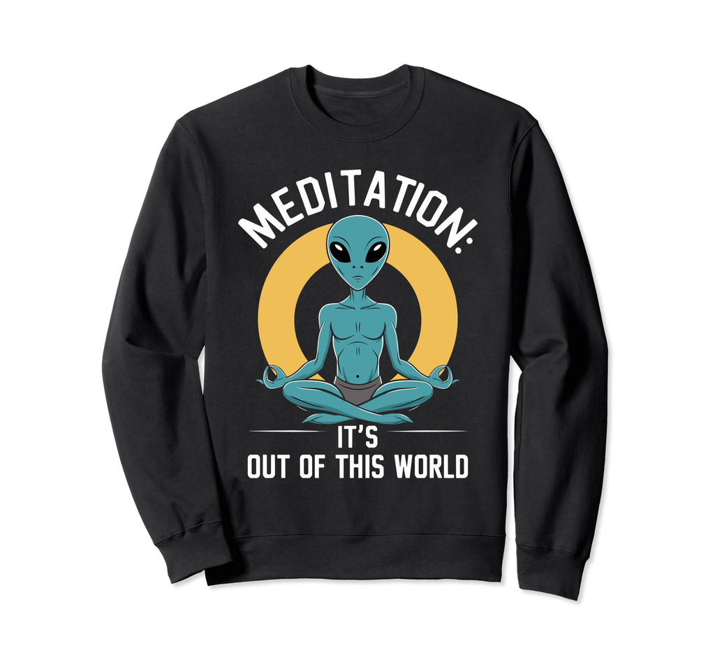 Meditation Mindfulness Relaxation Sweatshirt - Minimalist Print Men Women - T-Shirt, Sweatshirt, Hoodie