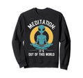 Meditation Mindfulness Relaxation Sweatshirt - Minimalist Print Men Women - T-Shirt, Sweatshirt, Hoodie