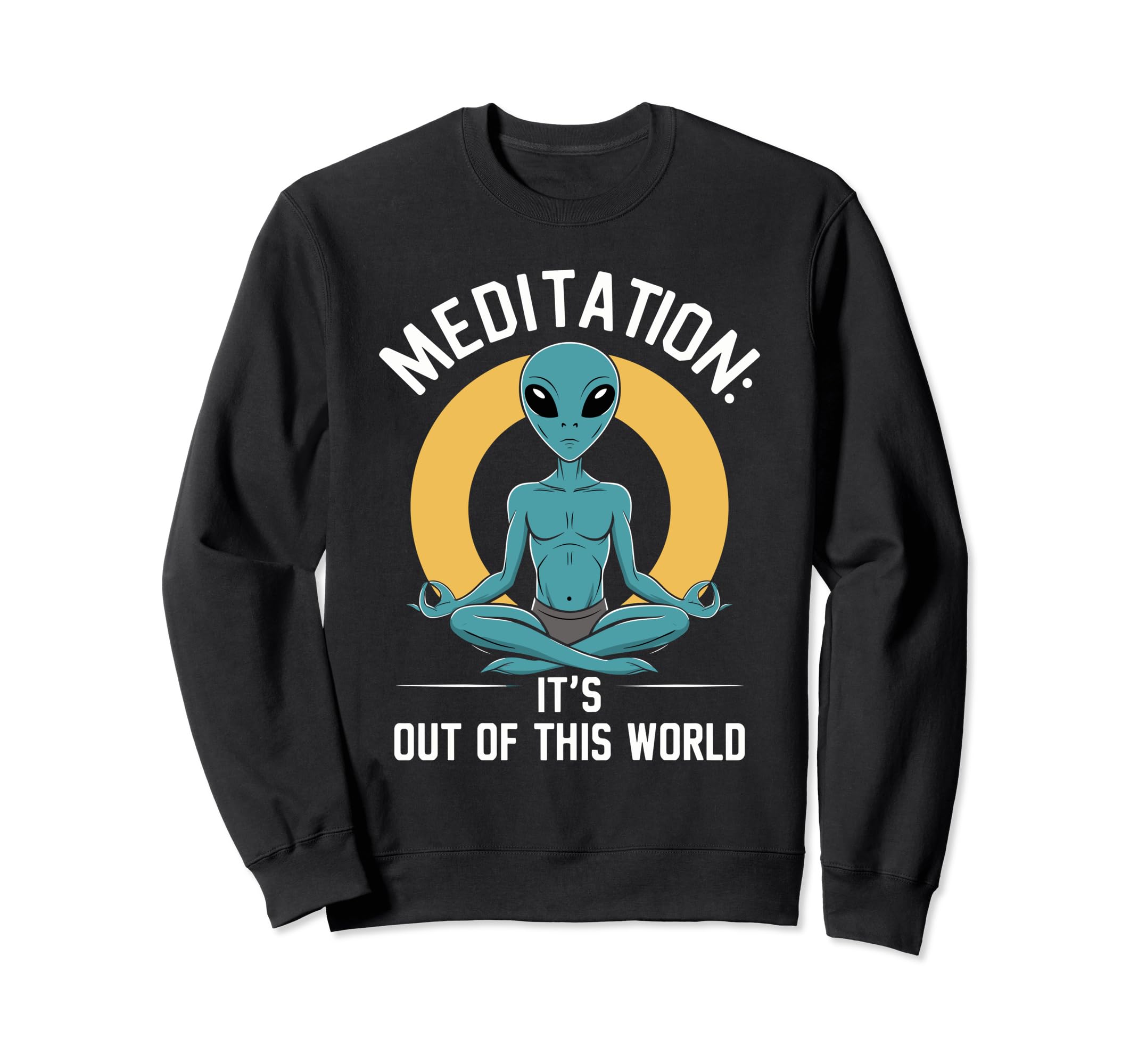 Meditation Mindfulness Relaxation Sweatshirt - Minimalist Print Men Women - T-Shirt, Sweatshirt, Hoodie