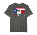 Mexirican Puerto Rican Flag Gift Cinco T-Shirt - Minimalist Print Unisex - T-Shirt, Sweatshirt, Hoodie
