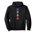 Chakra Chakras Aligned Lotus Mandala Yoga Om Hoodie - Graphic Print Unisex - T-Shirt, Sweatshirt, Hoodie