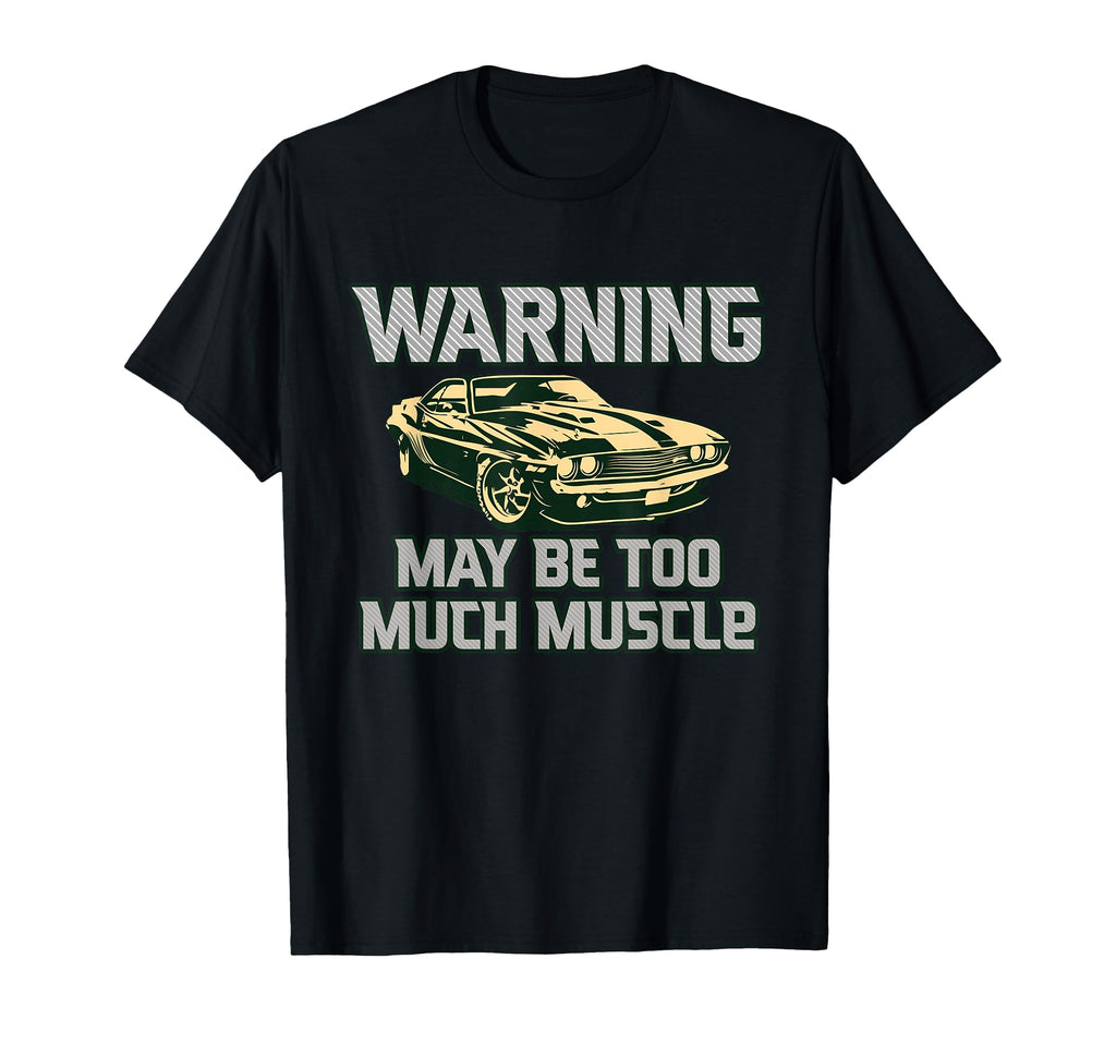 Funny American Muscle Car Car T-Shirt - Aesthetic Graphic Unisex - T-Shirt, Sweatshirt, Hoodie