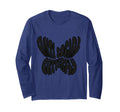 Anti Social Butterfly T-Shirt - Casual Everyday Wear Men Women - T-Shirt, Sweatshirt, Hoodie
