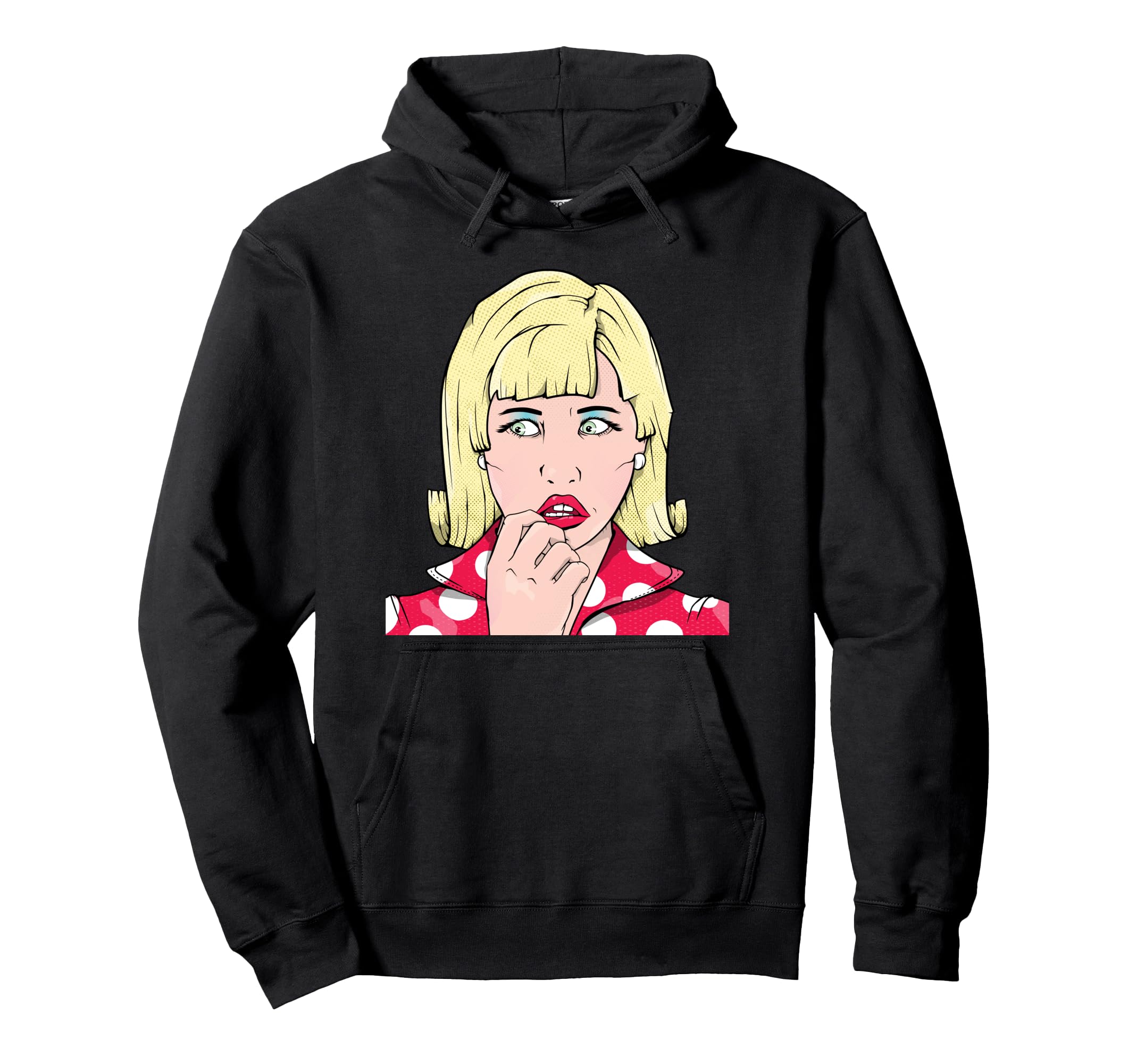 Polka Dot Hoodie - Casual Everyday Wear Men Women - T-Shirt, Sweatshirt, Hoodie