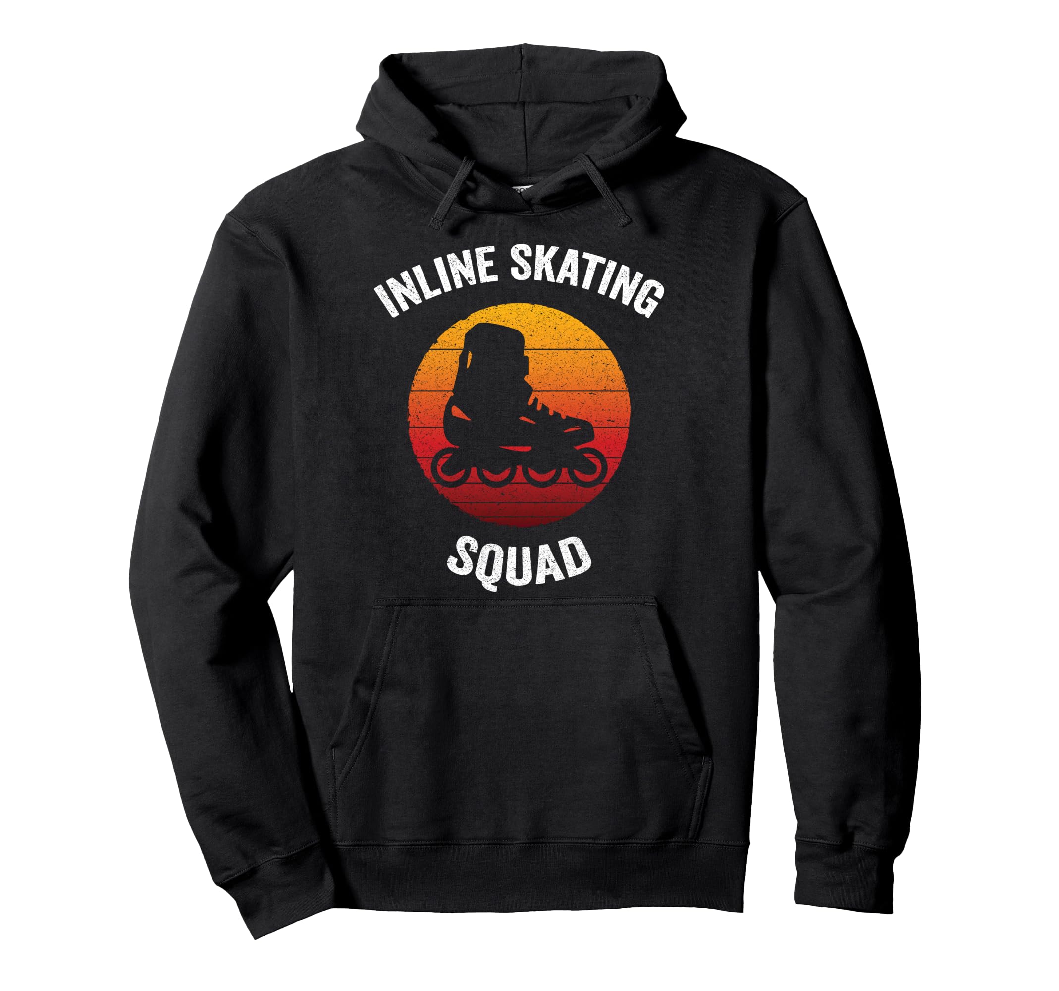 Inline Skating Squad Roller Skate Hoodie - Trendy Graphic Unisex - T-Shirt, Sweatshirt, Hoodie
