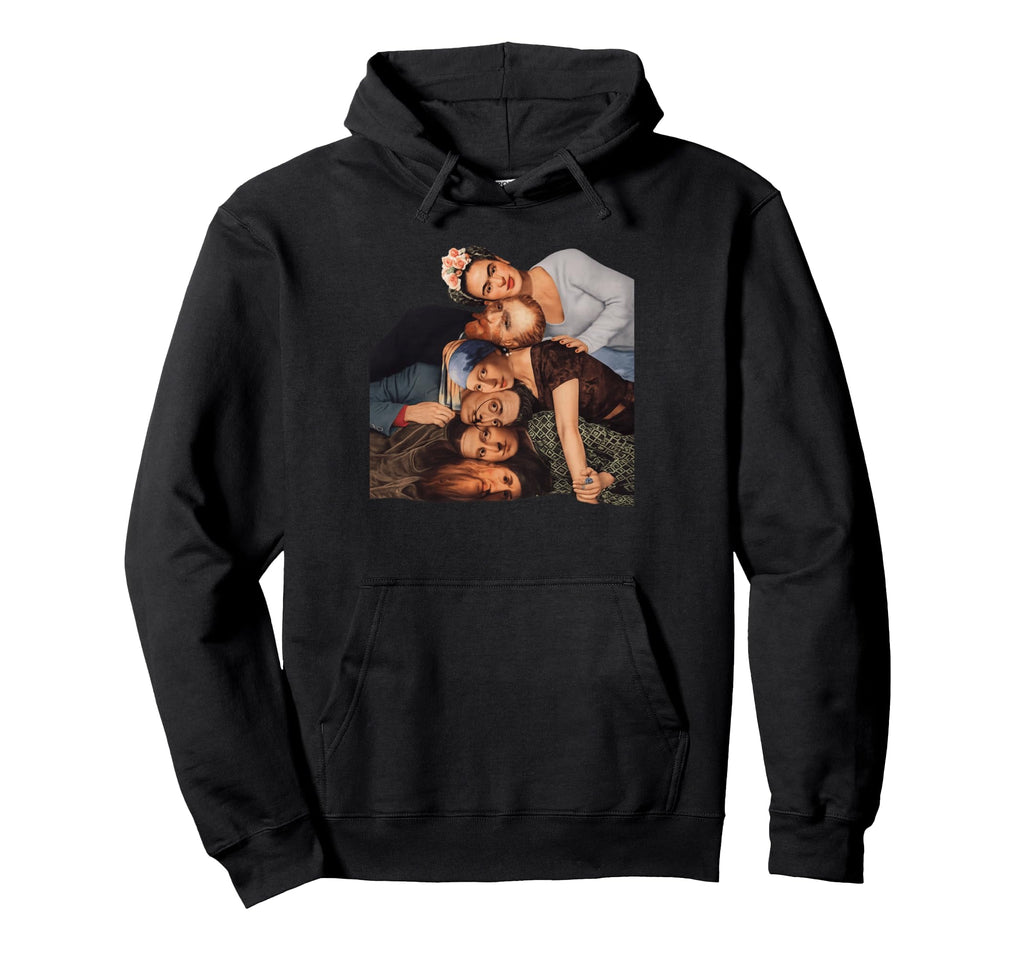 Womens Illustration Hoodie - Casual Everyday Wear Men Women - T-Shirt, Sweatshirt, Hoodie