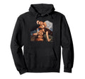 Womens Illustration Hoodie - Casual Everyday Wear Men Women - T-Shirt, Sweatshirt, Hoodie