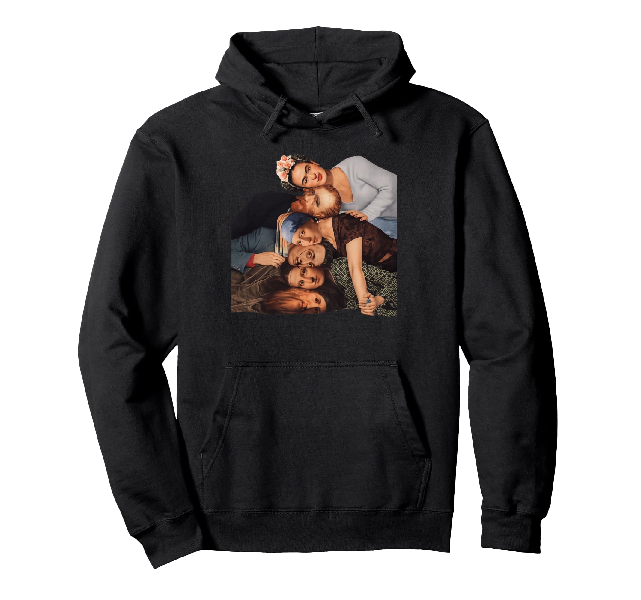 Womens Illustration Hoodie - Casual Everyday Wear Men Women - T-Shirt, Sweatshirt, Hoodie