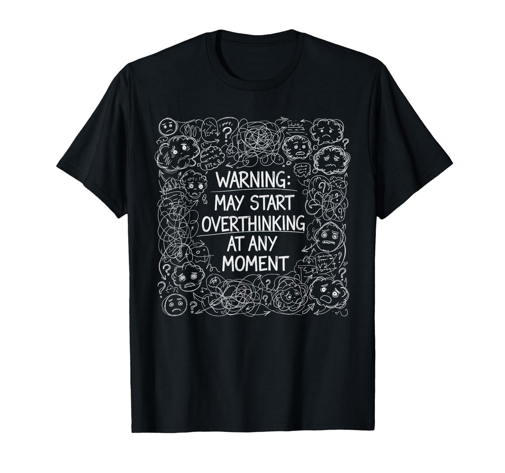 Sarcastic Introvert Warning May T-Shirt - Aesthetic Graphic Men Women - T-Shirt, Sweatshirt, Hoodie
