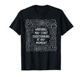 Sarcastic Introvert Warning May T-Shirt - Aesthetic Graphic Men Women - T-Shirt, Sweatshirt, Hoodie