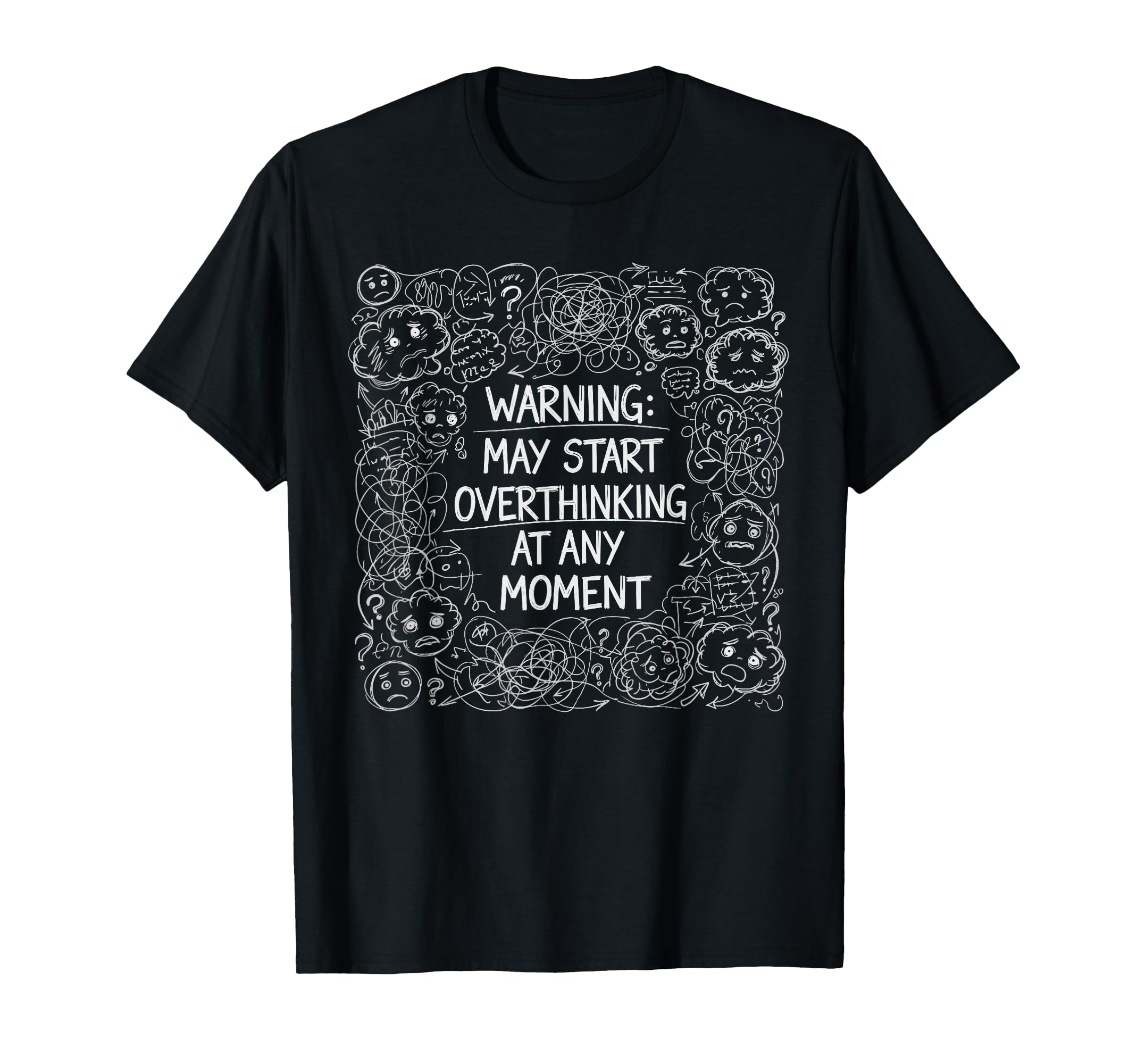 Sarcastic Introvert Warning May T-Shirt - Aesthetic Graphic Men Women - T-Shirt, Sweatshirt, Hoodie