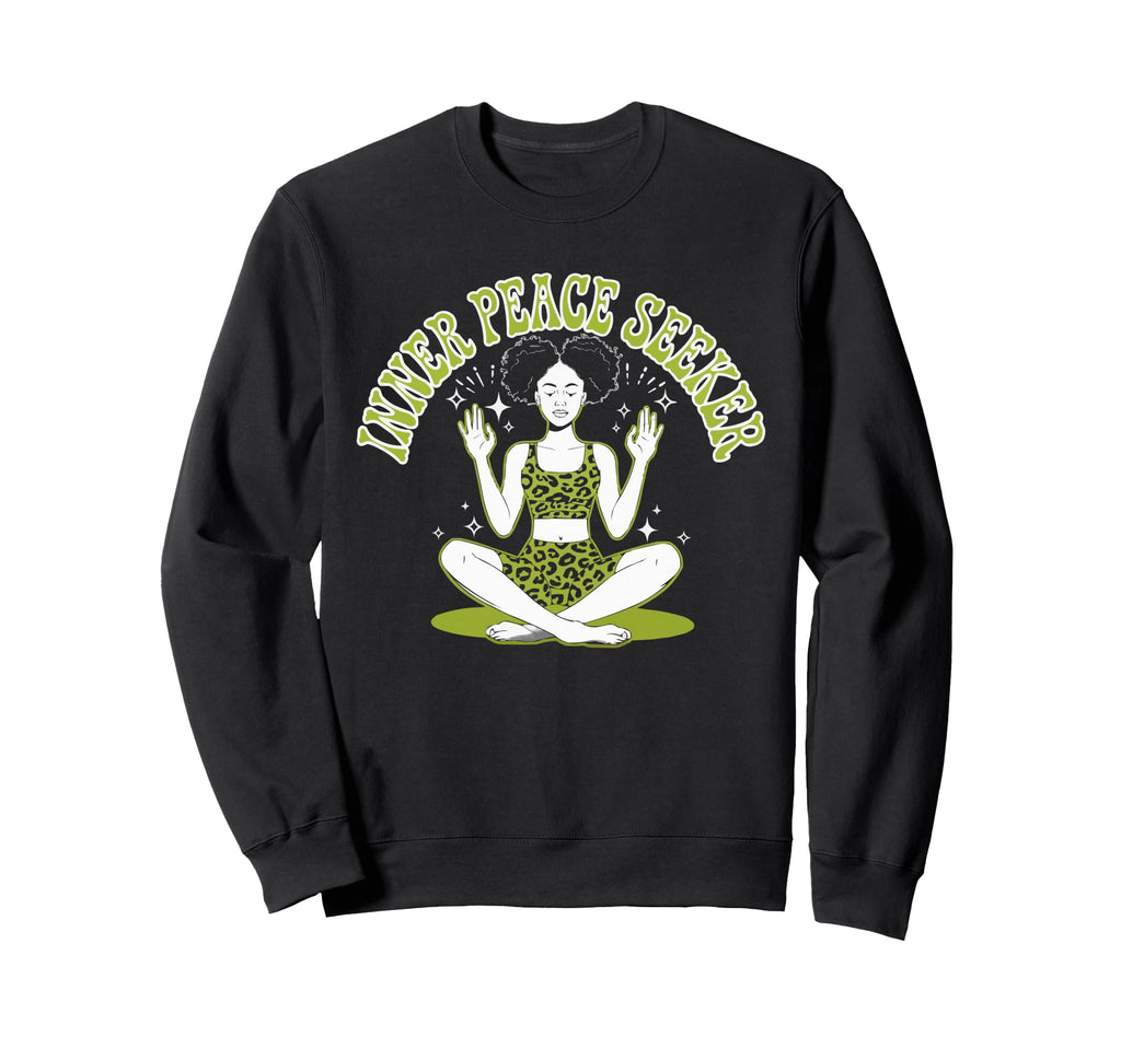 Spiritual Seeker Meditation Reiki Sweatshirt - Fun Novelty Design Unisex - T-Shirt, Sweatshirt, Hoodie