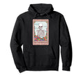Skeleton Overthinker Tarot Card Occult Hoodie - Aesthetic Graphic Unisex - T-Shirt, Sweatshirt, Hoodie