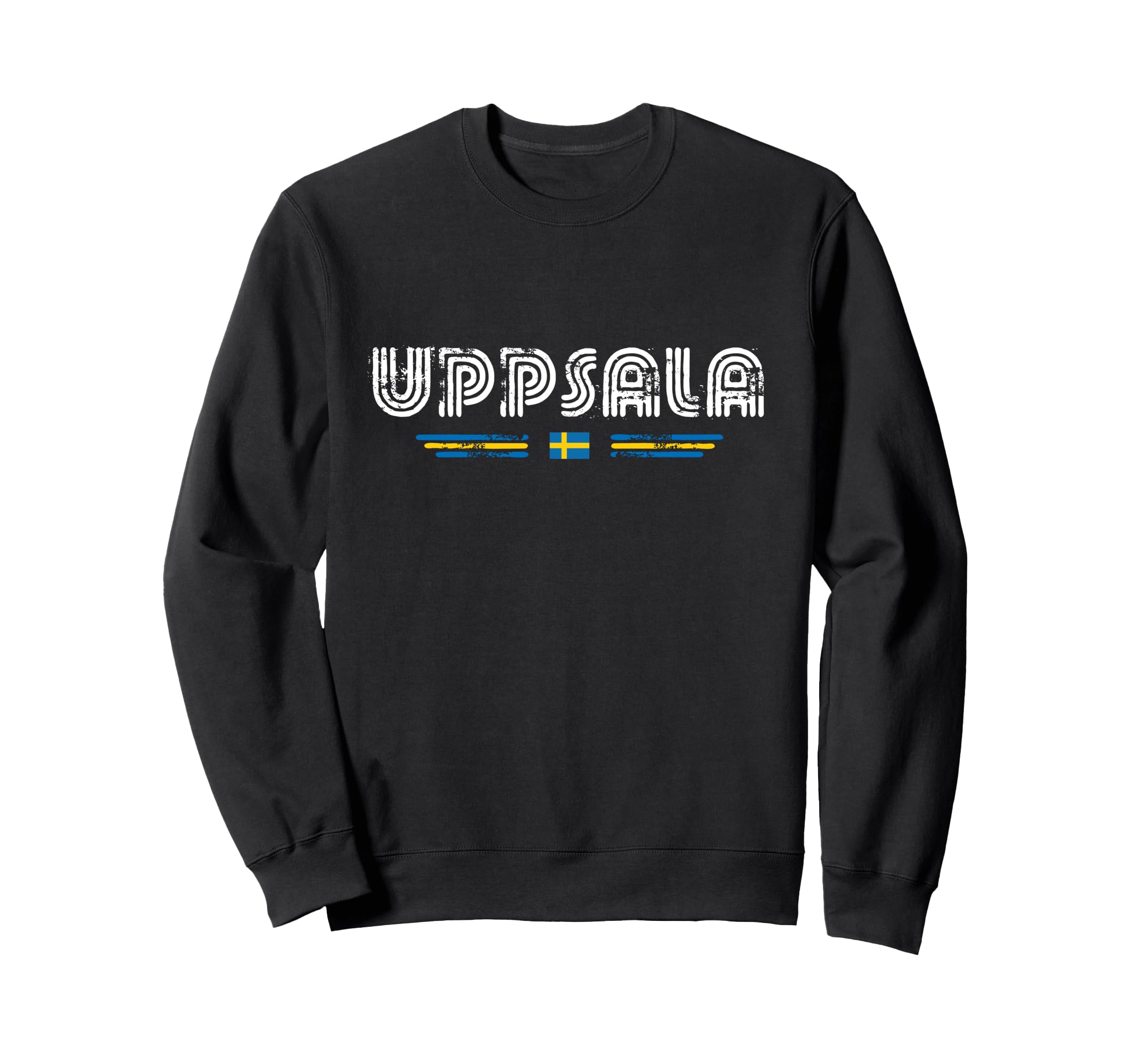 Uppsala Sweden 70S 80S Type Sweatshirt - Streetwear Style Men Women - T-Shirt, Sweatshirt, Hoodie