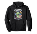 Neurodiverse Different Brain Same Galaxy Hoodie - Graphic Print Unisex - T-Shirt, Sweatshirt, Hoodie