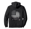American Biker Patriot Hoodie - Trendy Graphic Unisex - T-Shirt, Sweatshirt, Hoodie