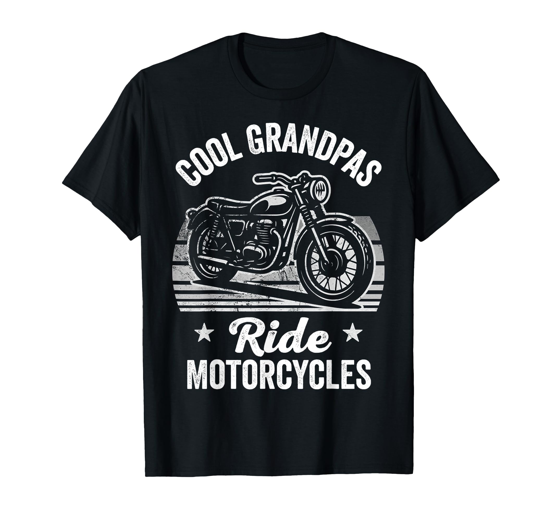 Grandpas Ride Motorcycles T-Shirt - Custom Art Print Unisex - T-Shirt, Sweatshirt, Hoodie