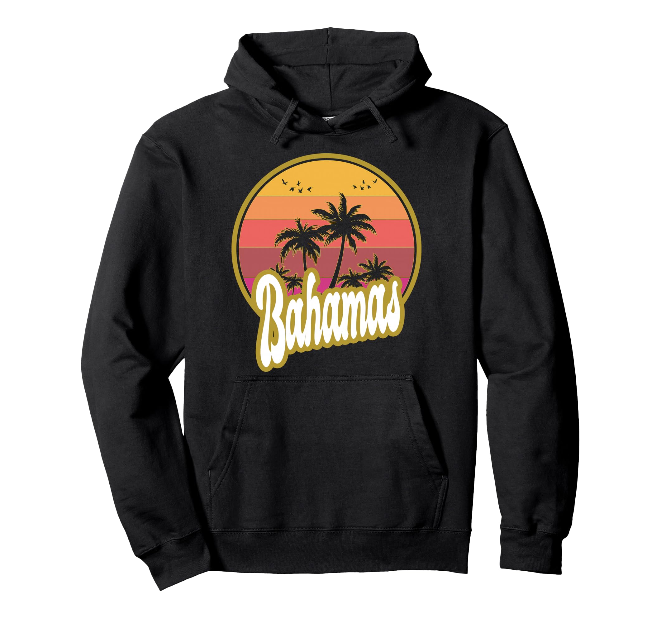 Bahamas Beach Sunset Hoodie - Custom Art Print for Adults - T-Shirt, Sweatshirt, Hoodie
