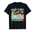 Vibe Is Shambles Dinosaur Mental T-Shirt - Trendy Graphic for Adults - T-Shirt, Sweatshirt, Hoodie