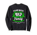 My Battle Mental Illness Sweatshirt - Casual Everyday Wear for Adults - T-Shirt, Sweatshirt, Hoodie