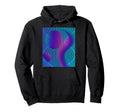 Vaporwave Vortex Synthwave 80S Hoodie - Minimalist Print for Adults - T-Shirt, Sweatshirt, Hoodie