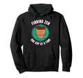 Funny Coffee Lover Caffeine Meditation Hoodie - Aesthetic Graphic Unisex - T-Shirt, Sweatshirt, Hoodie