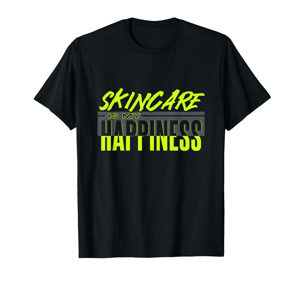 Skincare Happiness Routine Self Care T-Shirt - Custom Art Print Men Women - T-Shirt, Sweatshirt, Hoodie