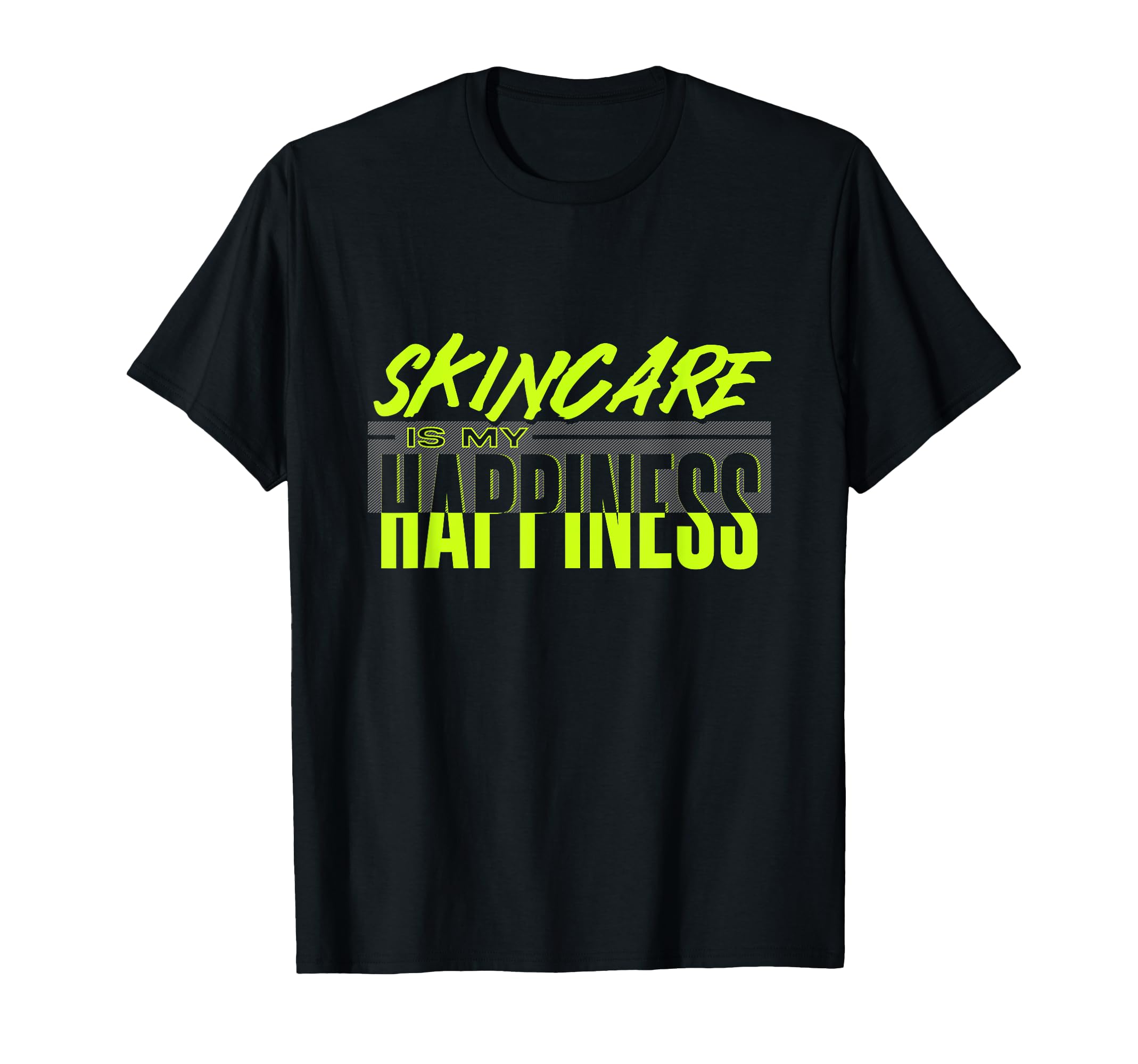 Skincare Happiness Routine Self Care T-Shirt - Custom Art Print Men Women - T-Shirt, Sweatshirt, Hoodie