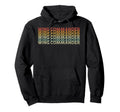 70S Wing Commander Job Title Hoodie - Trendy Graphic for Adults - T-Shirt, Sweatshirt, Hoodie