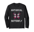 Antisocial Butterfly Introvert Teen T-Shirt - Streetwear Style Men Women - T-Shirt, Sweatshirt, Hoodie