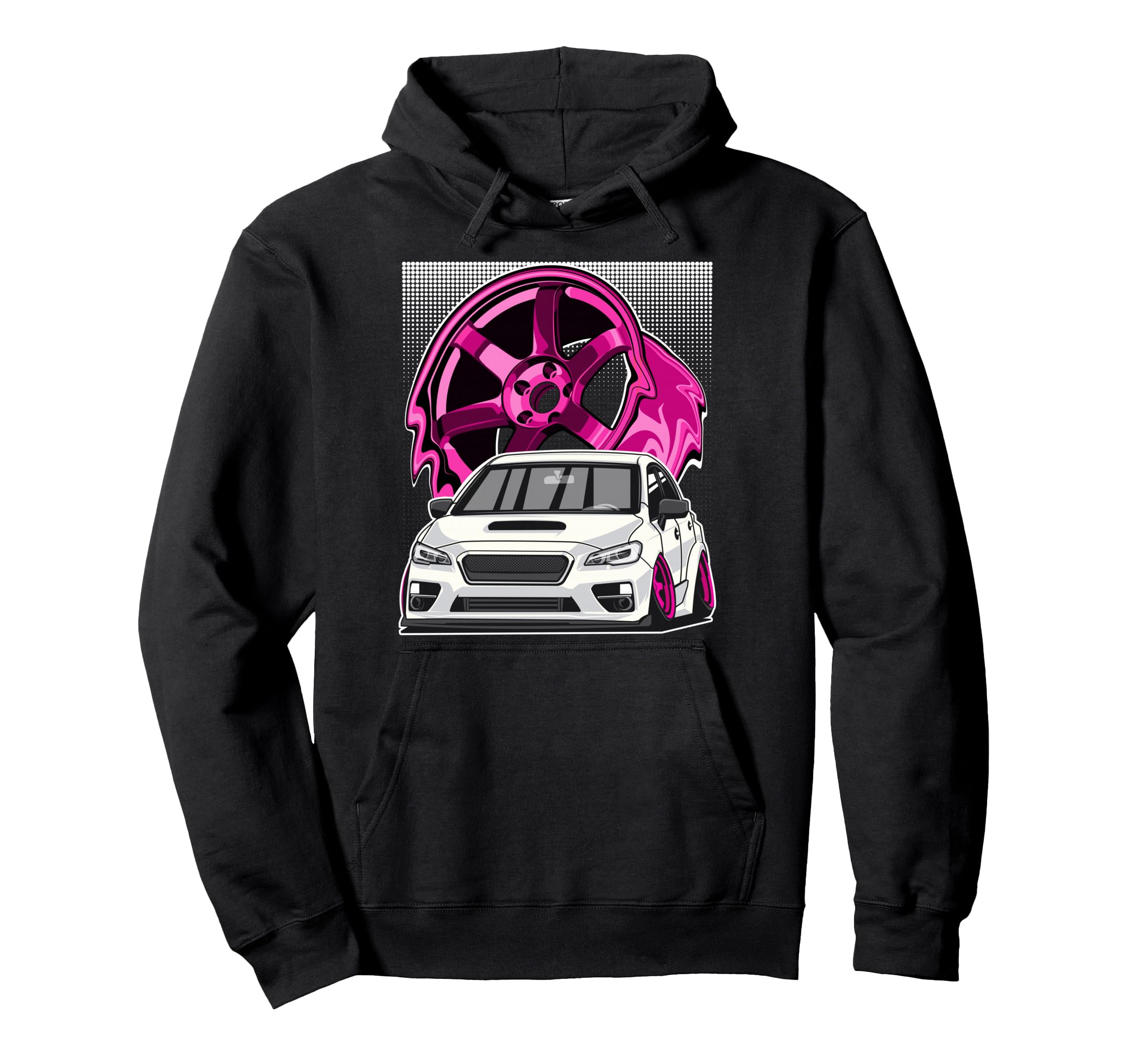 Subie Va Jdm Stance Car Wheel Boxer Motor Hoodie - Streetwear Style Unisex - T-Shirt, Sweatshirt, Hoodie